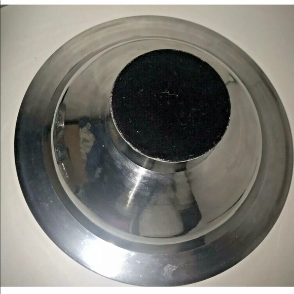 New Silver Color with Red Enamel Bowl Holidays - Picture 7 of 12